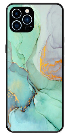 Marble Design Metal Mobile Case for iPhone 12 Pro Max