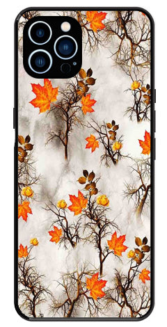 Autumn leaves Metal Mobile Case for iPhone 12 Pro