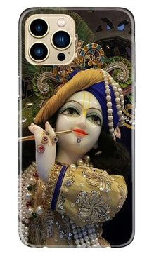 Lord Krishna3 Mobile Back Case for iPhone 13 Pro Max (Design - 18)