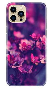 flowers Mobile Back Case for iPhone 13 Pro Max (Design - 25)