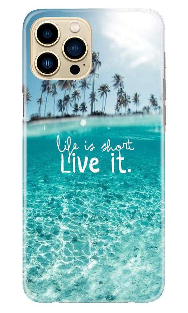 Life is short live it Case for iPhone 13 Pro
