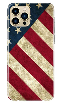 America Mobile Back Case for iPhone 13 Pro Max (Design - 79)