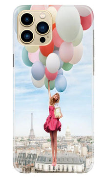 Girl with Baloon Mobile Back Case for iPhone 13 Pro Max (Design - 84)