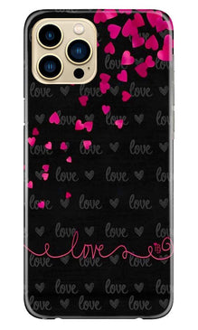 Love in Air Mobile Back Case for iPhone 13 Pro Max (Design - 89)