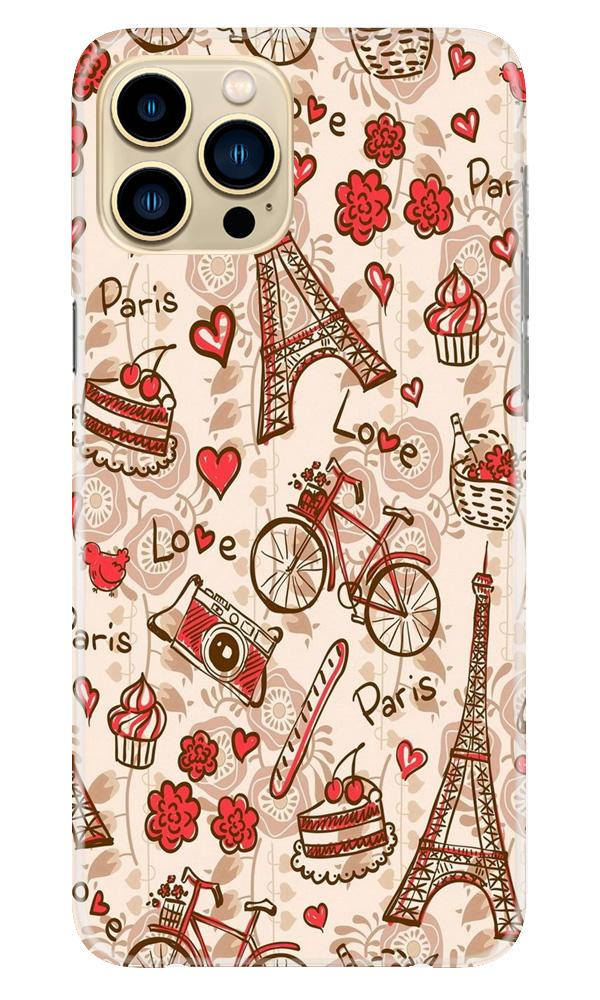 Love Paris Case for iPhone 13 Pro  (Design - 103)