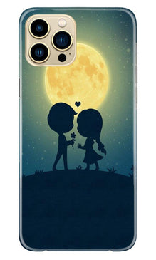 Love Couple Mobile Back Case for iPhone 13 Pro Max  (Design - 109)