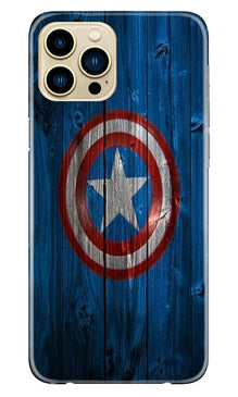 Captain America Superhero Mobile Back Case for iPhone 13 Pro  (Design - 118)