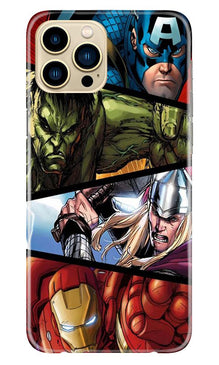 Avengers Superhero Mobile Back Case for iPhone 13 Pro Max  (Design - 124)