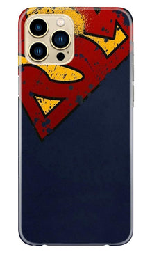 Superman Superhero Mobile Back Case for iPhone 13 Pro  (Design - 125)