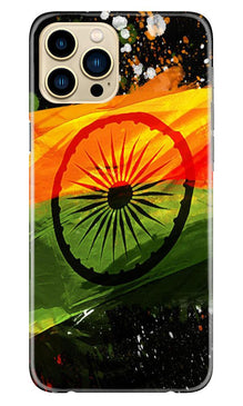 Indian Flag Mobile Back Case for iPhone 13 Pro Max  (Design - 137)