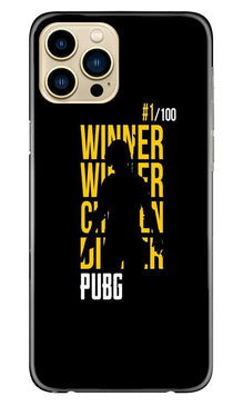 Pubg Winner Winner Mobile Back Case for iPhone 13 Pro Max  (Design - 177)