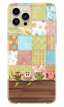 Owls Mobile Back Case for iPhone 13 Pro Max (Design - 202)