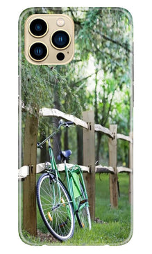 Bicycle Mobile Back Case for iPhone 13 Pro Max (Design - 208)