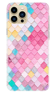 Pink Pattern Mobile Back Case for iPhone 13 Pro Max (Design - 215)
