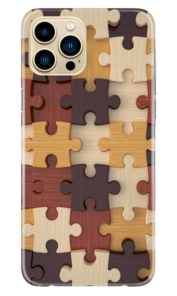 Puzzle Pattern Case for iPhone 13 Pro (Design No. 217)