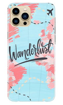 Wonderlust Travel Mobile Back Case for iPhone 13 Pro Max (Design - 223)