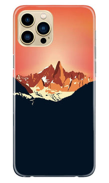 Mountains Mobile Back Case for iPhone 13 Pro Max (Design - 227)