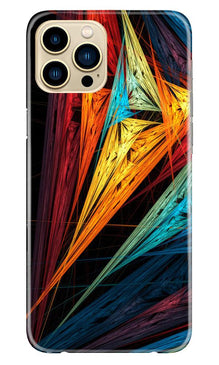 Modern Art Mobile Back Case for iPhone 13 Pro (Design - 229)