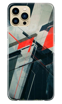 Modern Art Mobile Back Case for iPhone 13 Pro Max (Design - 231)