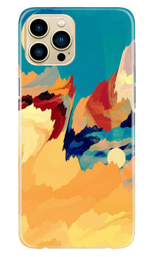 Modern Art Mobile Back Case for iPhone 13 Pro Max (Design - 236)