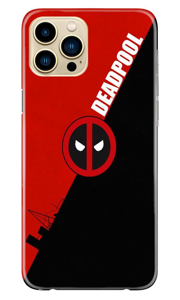 Deadpool Case for iPhone 13 Pro (Design No. 248)