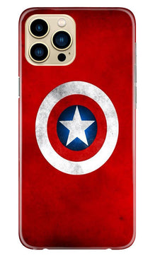 Captain America Mobile Back Case for iPhone 13 Pro Max (Design - 249)
