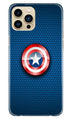 Captain America Shield Case for iPhone 13 Pro (Design No. 253)