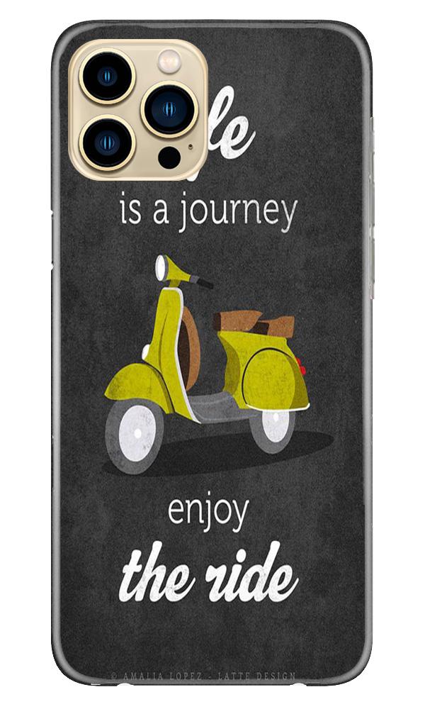 Life is a Journey Case for iPhone 13 Pro (Design No. 261)