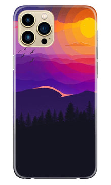 Sun Set Mobile Back Case for iPhone 13 Pro (Design - 279)