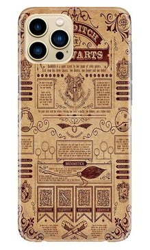 Hogwarts Mobile Back Case for iPhone 13 Pro Max (Design - 304)