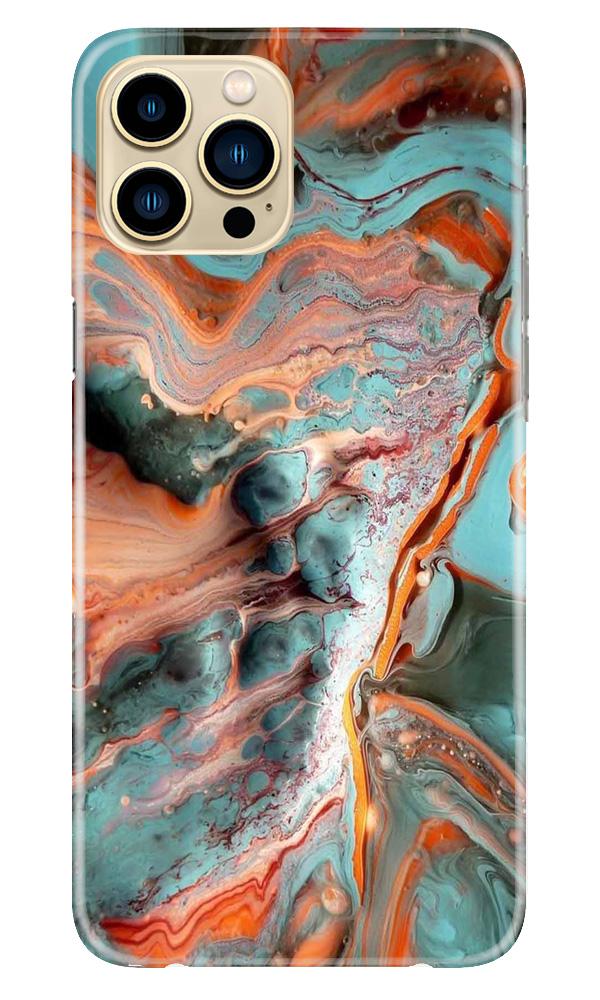 Marble Texture Mobile Back Case for iPhone 13 Pro Max (Design - 309)