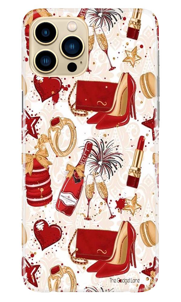 Girlish Mobile Back Case for iPhone 13 Pro Max (Design - 312)