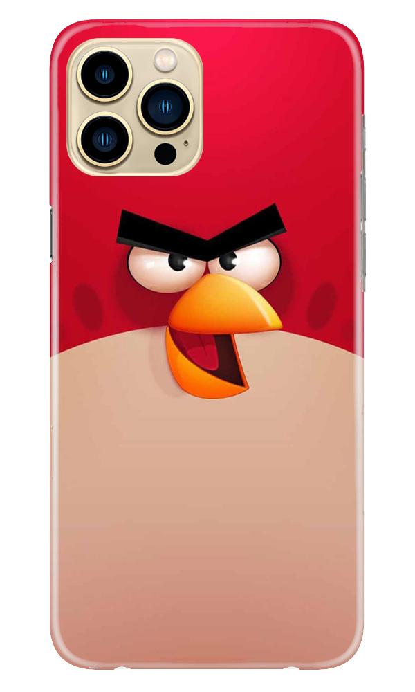 Angry Bird Red Mobile Back Case for iPhone 13 Pro (Design - 325)