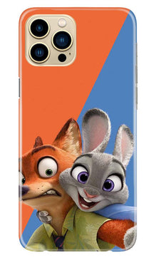 Cartoon Mobile Back Case for iPhone 13 Pro Max (Design - 346)