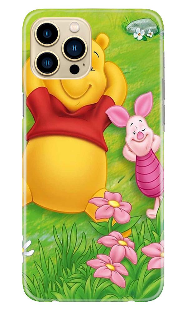 Winnie The Pooh Mobile Back Case for iPhone 13 Pro (Design - 348)