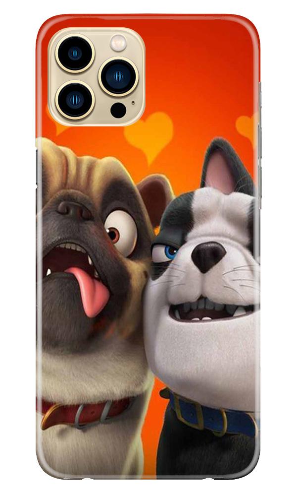 Dog Puppy Mobile Back Case for iPhone 13 Pro Max (Design - 350)
