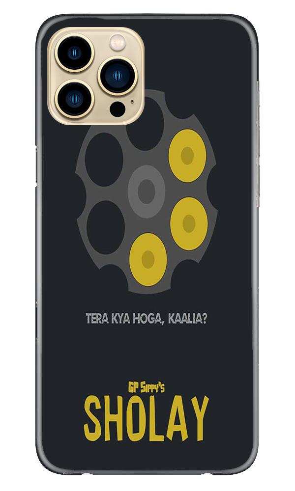 Sholay Mobile Back Case for iPhone 13 Pro Max (Design - 356)