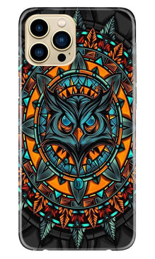Owl Mobile Back Case for iPhone 13 Pro (Design - 360)
