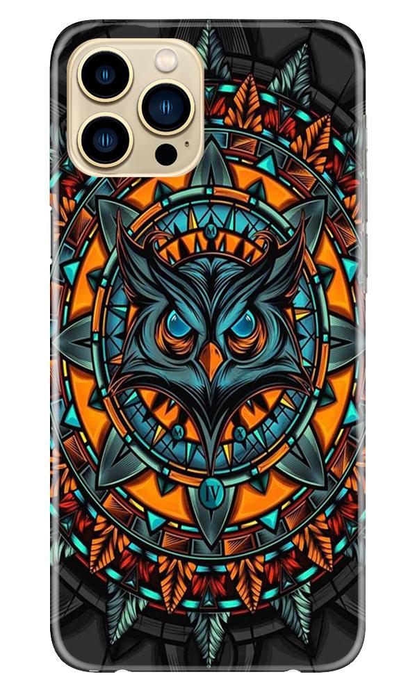 Owl Mobile Back Case for iPhone 13 Pro (Design - 360)