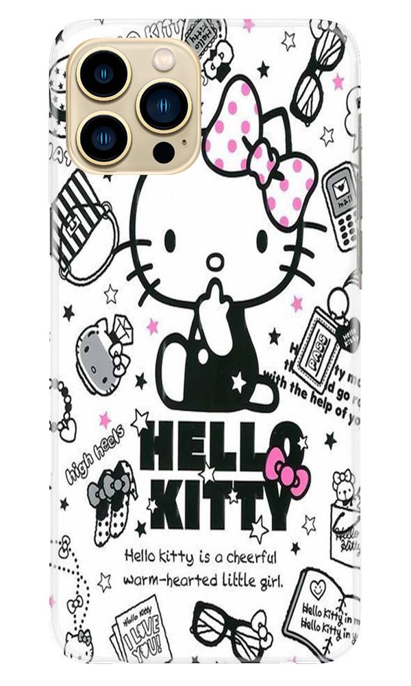 Hello Kitty Mobile Back Case for iPhone 13 Pro Max (Design - 361)