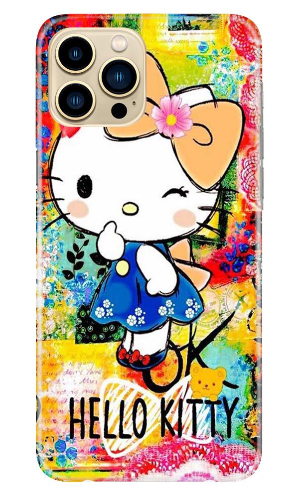 Hello Kitty Mobile Back Case for iPhone 13 Pro Max (Design - 362)