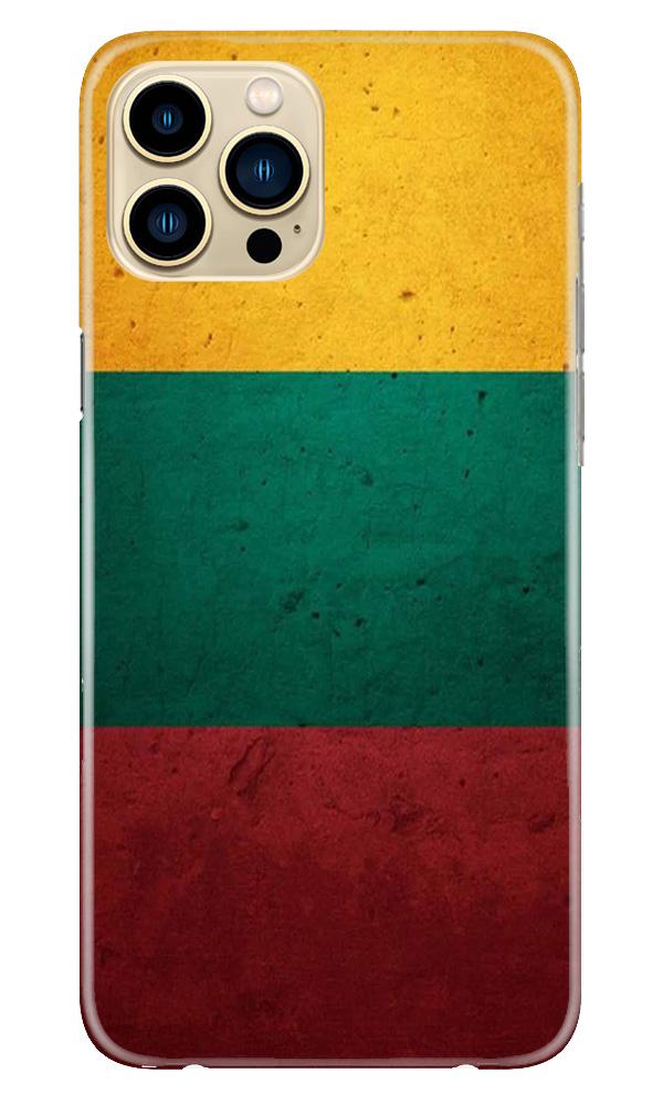 Color Pattern Mobile Back Case for iPhone 13 Pro (Design - 374)