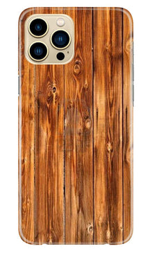 Wooden Texture Mobile Back Case for iPhone 13 Pro Max (Design - 376)