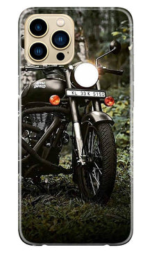 Royal Enfield Mobile Back Case for iPhone 13 Pro Max (Design - 384)