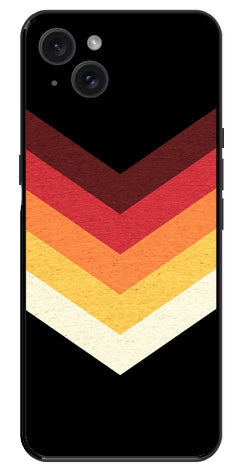 MultiColor Arrow Metal Mobile Case for iPhone 15 Plus