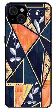 Marble Design Metal Mobile Case for iPhone 15