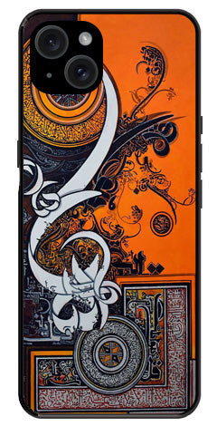 Qalander Art Metal Mobile Case for iPhone 15
