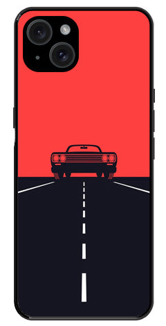 Car Lover Metal Mobile Case for iPhone 15 Plus