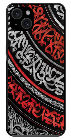 Qalander Art Metal Mobile Case for iPhone 15 Plus