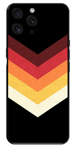 MultiColor Arrow Metal Mobile Case for iPhone 15 Pro Max